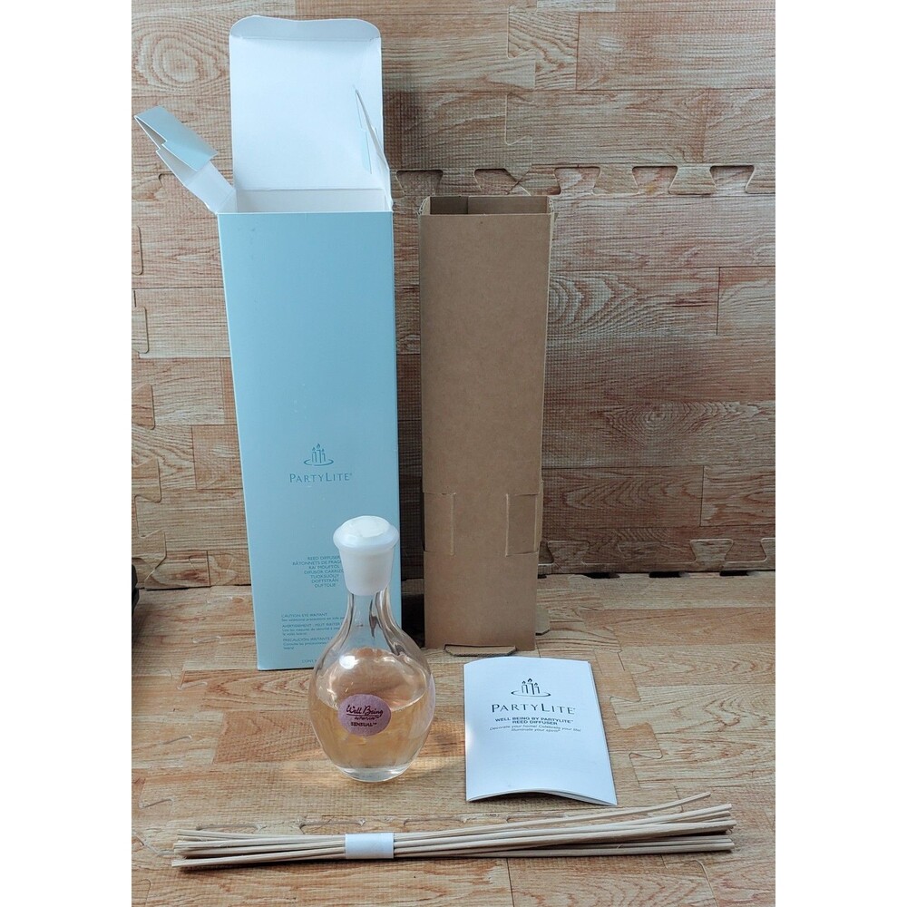 Partylite Sensual Reed Diffuser Well Being New in Box